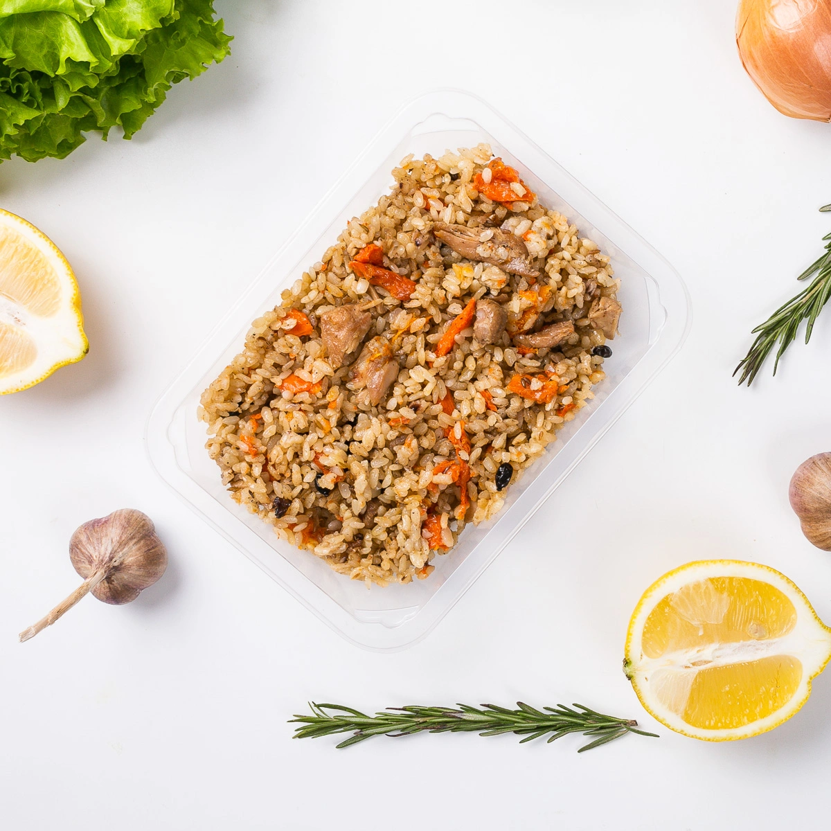 Плов с курицей